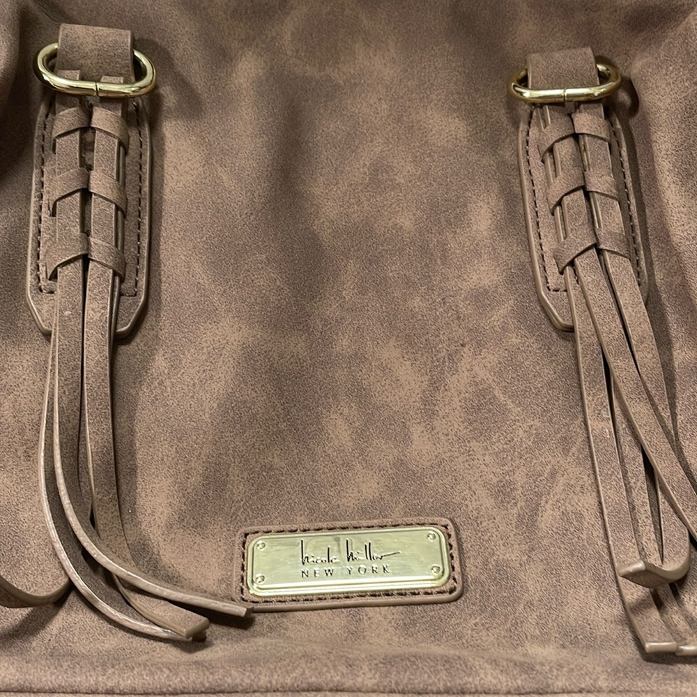 Cross body bag with braided detail